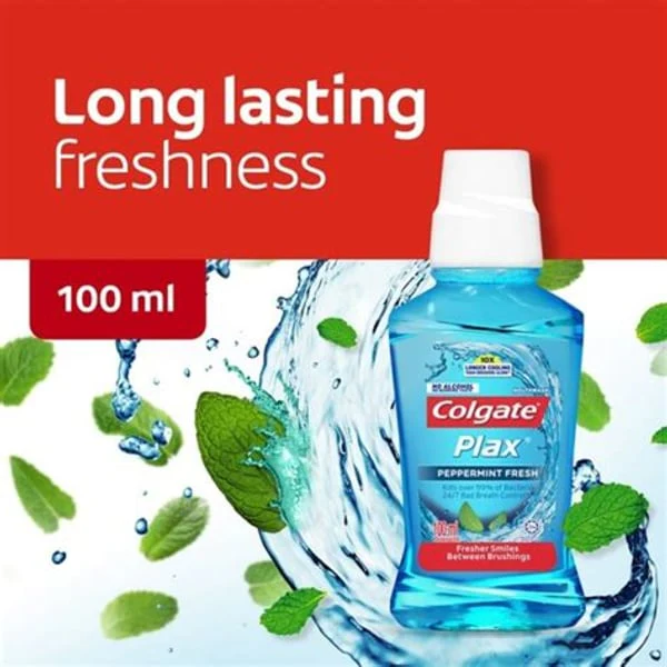 COLGATE COLGATE PLAX PEPERMINT 100ML product image