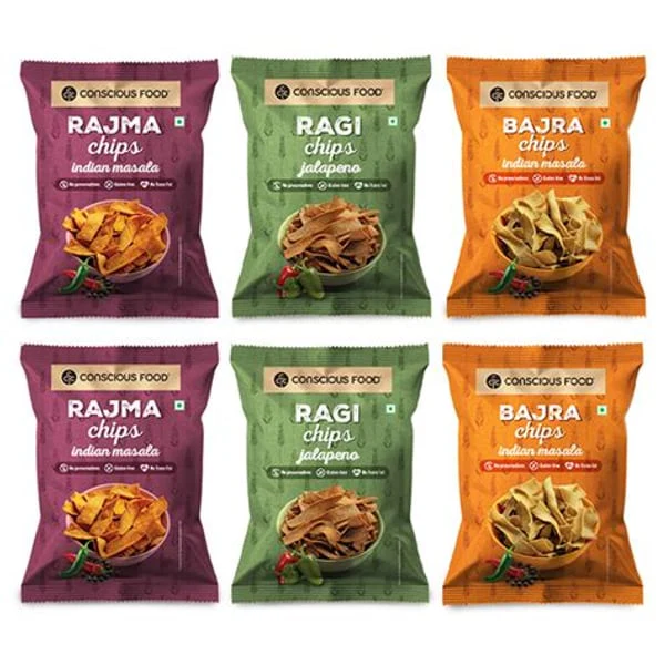 CONSCIOUS CONSCIOUS FOOD RAJMA CHIPS product image