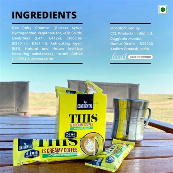 CONTINENTAL CONTINENTAL IS CREAMY NO ADDED SUGAR product image