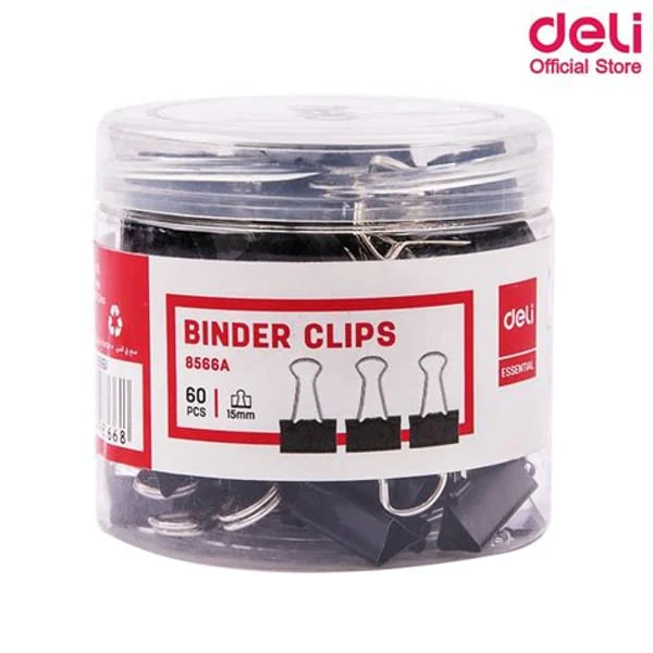DELI DELI BINDER CLIPS 19MM SINGLE product image