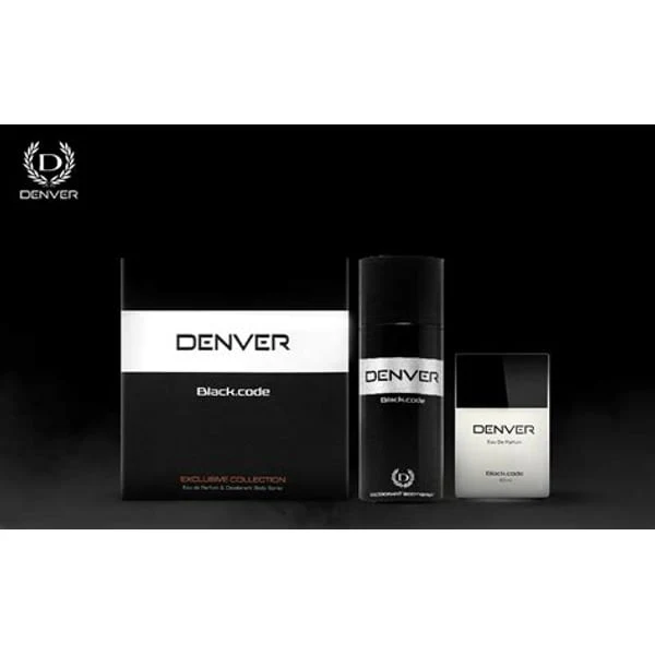 DENVER DENVER DEO BLACK CODE 150ML product image