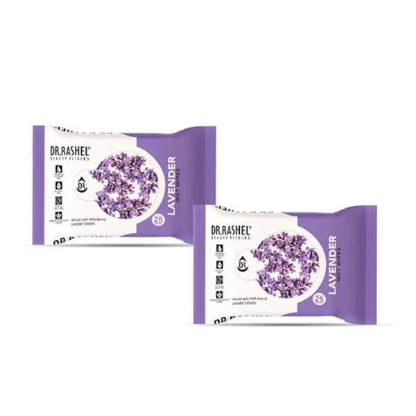 DR RASHEEL DR. RASHEEL LAVENDER WET WIPES product image