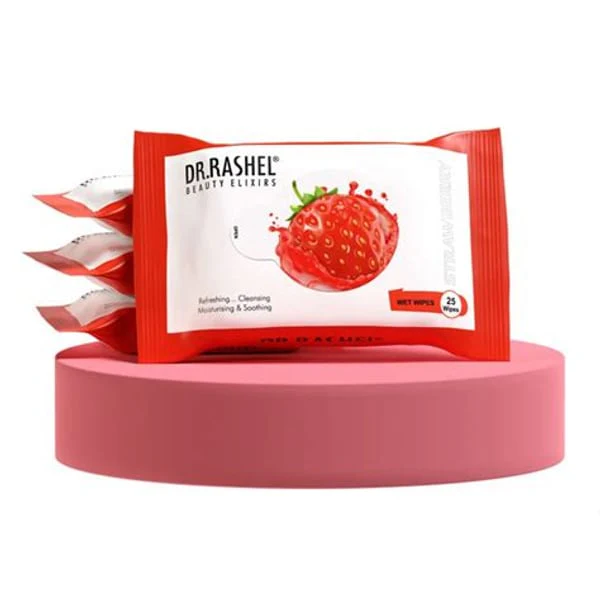 DR RASHEEL DR. RASHEEL STRAWBERRY WET WIPES product image