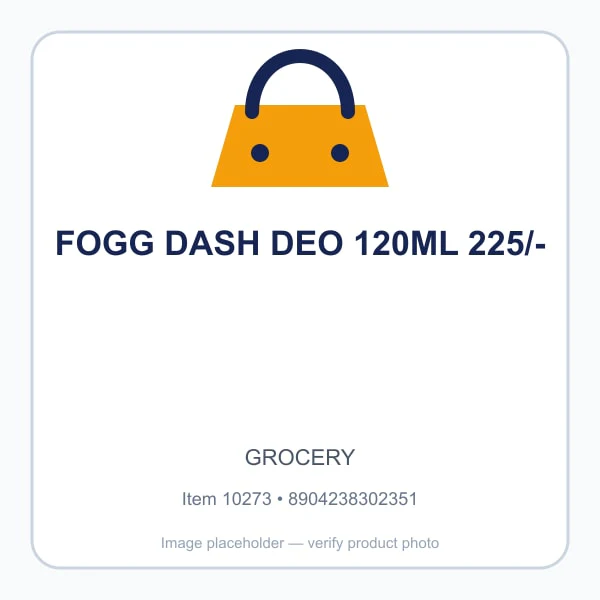 FOGG FOGG DASH DEO 120ML product image