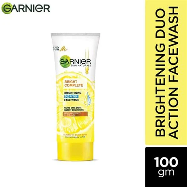 GARNIER GARNIER BRIGHT FACE WASH 100 GM product image