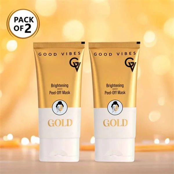 GOOD GOOD VIBES GOLD PEEL OFF MASK product image