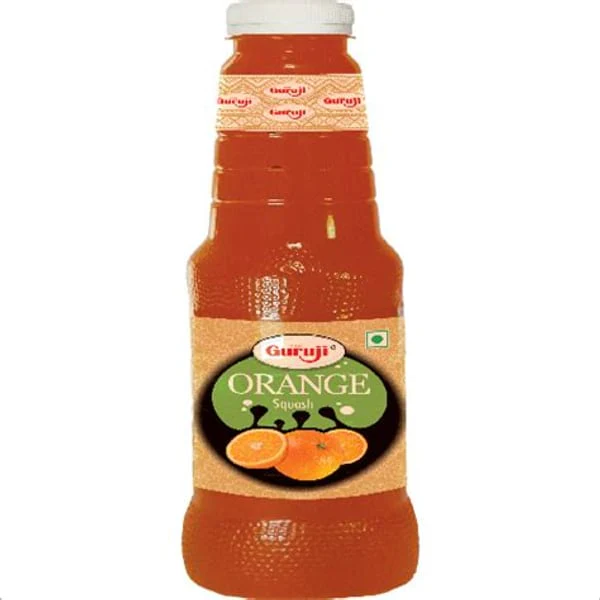 GURUJI GURUJI ORANGE SQUASH 750ML product image