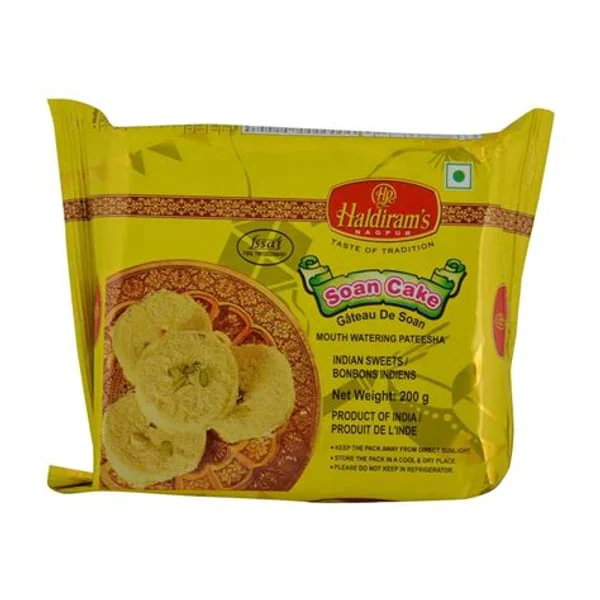 HALDIRAM HALDIRAM SOAN CAKE 200GM product image