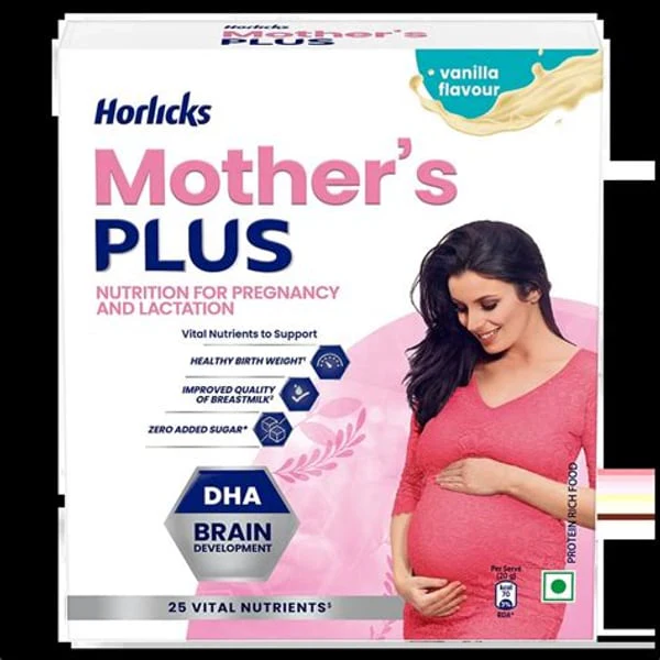 HORLICKS HORLICKS MOTHERS PLUS VANILA 200GM product image