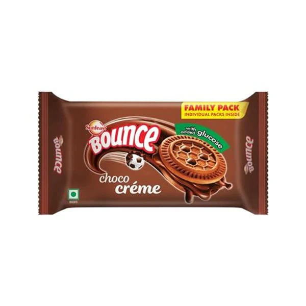 ITC SUNFEAST BOUNCE CHOCO CREAM BISCUIT10/ product image
