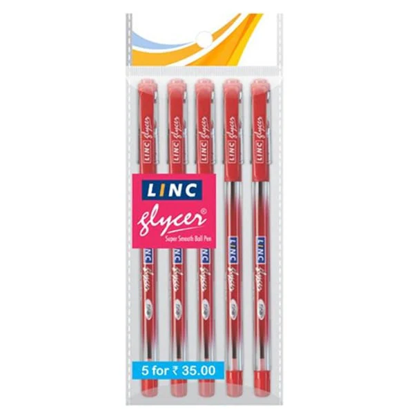LINC LINC GLYCER RED BALL PEN product image