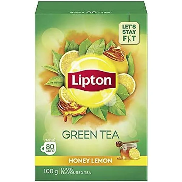 LIPTON LIPTON GREEN TEA HONEY LEMON 100G product image