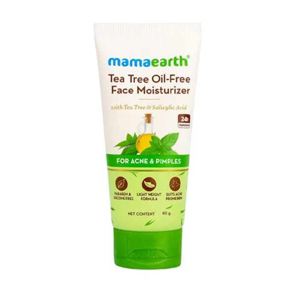 MAMAEARTH MAMAEARTH TEA TREE FACE MOISTURIZER 80GM product image