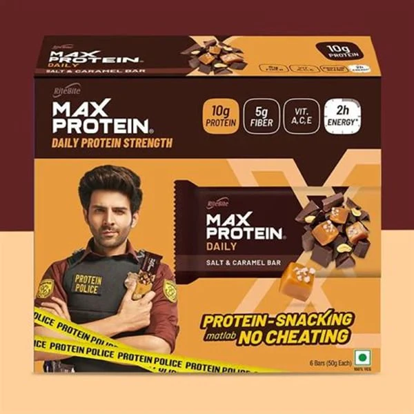 MAX PROTEIN MAX PROTEIN SALT&CARAMEL BAR product image