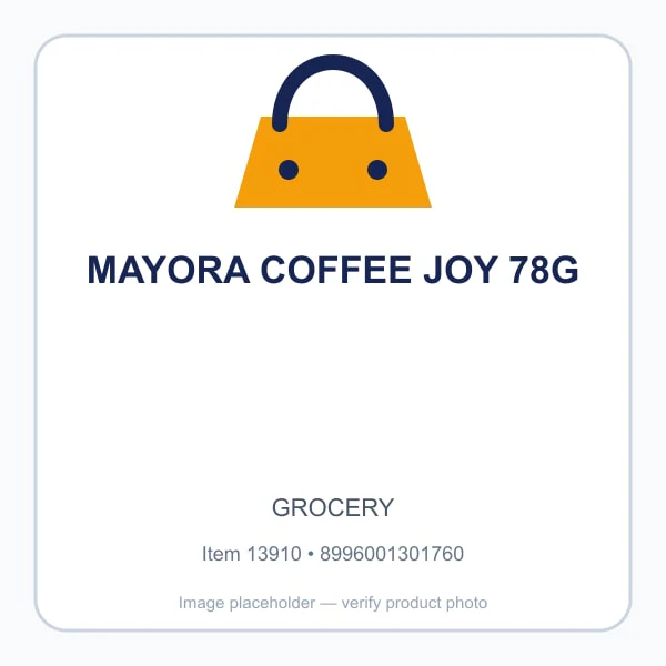 MAYORA MAYORA COFFEE JOY 78G product image