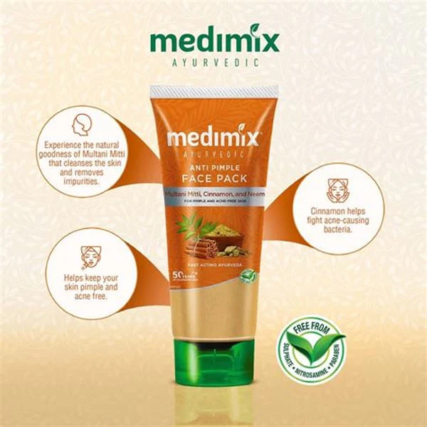 MEDIMIX MEDIMIX FACE PACK MULTANI;CINNAMON; 100ML product image