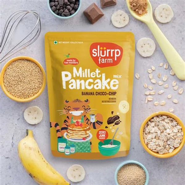 MILLET MILLET PANCAKE BANANA CH-CHIP 150G product image