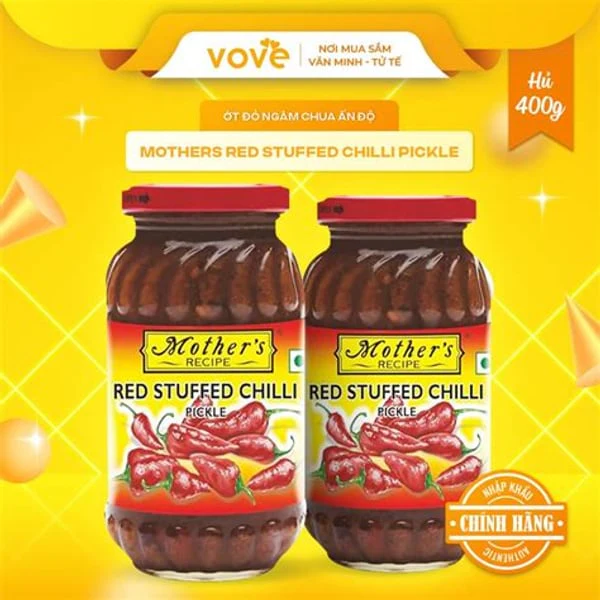 MOTHERS MOTHERS STUFFED RED CHILLI PICKLE product image
