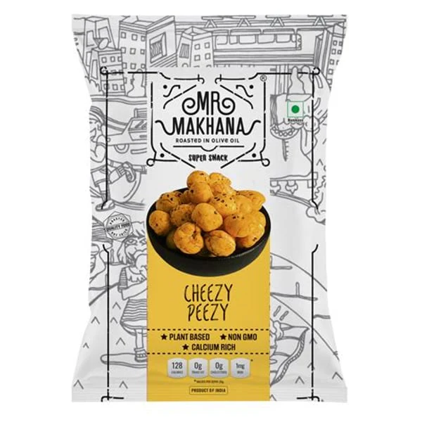 MR MR MAKHANA CHEEZY PEEZY 65GM product image