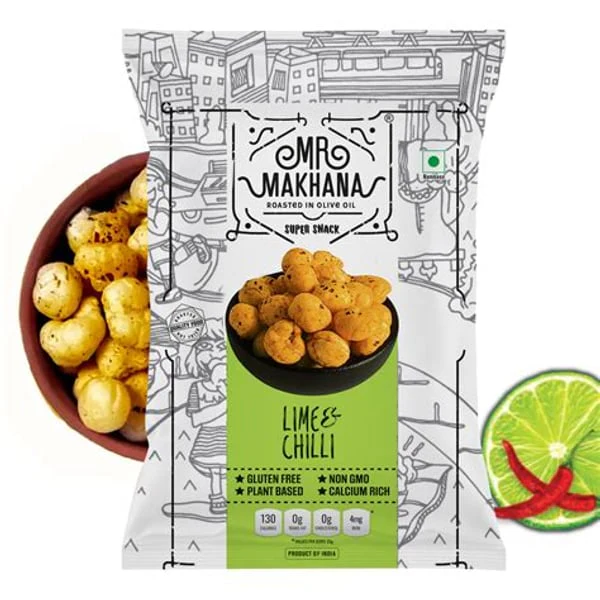 MR MR MAKHANA LIME N CHILLI 65GM product image