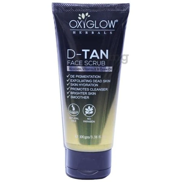 OXYGLOW OXYGLOW D-TAN FACE SCRUB 100GM product image