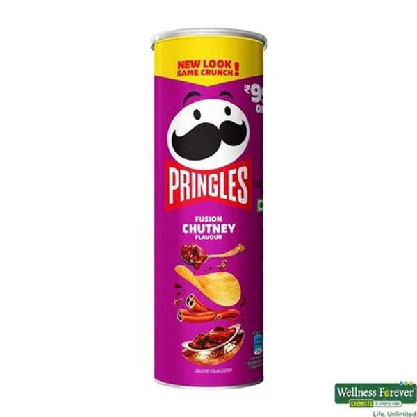 PRINGLES PRINGLES FUSION CHUTNEY 107GM product image