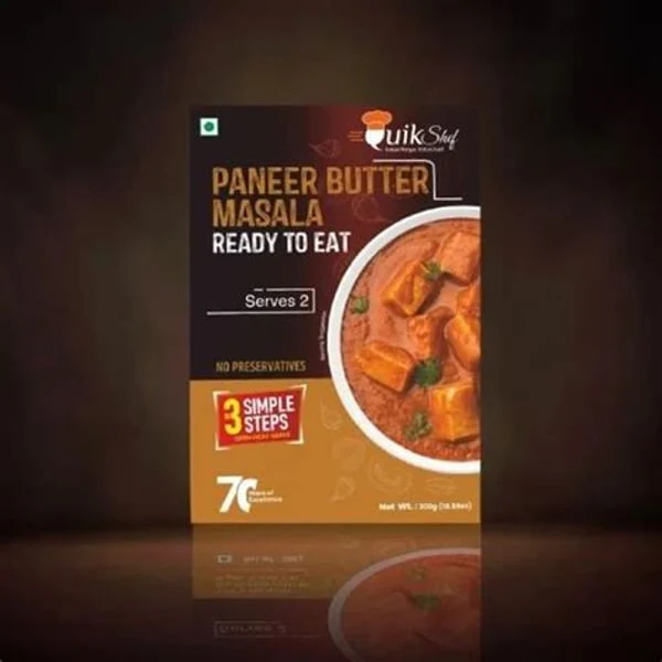 QUIK QUIK SHEF PANEER BUTTER MASALA 300GM product image