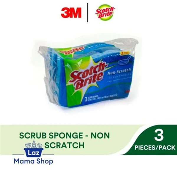 SCOTCH SCOTCH BRIGHT NON SCRATCH PADS 3M product image