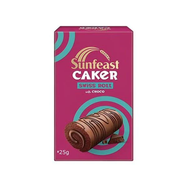 SF CAKER SF CAKER SWISS ROLL WITH CHOCO 29G product image