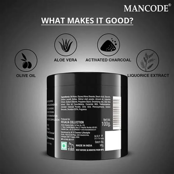 THE MAN THE MAN COMPANY SCRUB LG 100GM product image