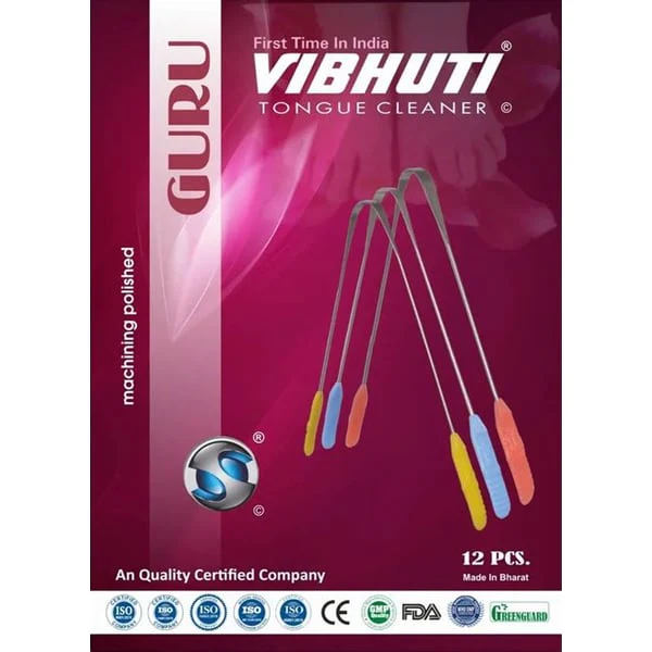 TONGUE TONGUE CLEANER PLASTIC HANDLE product image