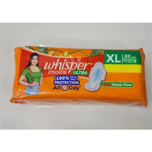 WHISPER WHISPER CHOICE ULTRA XL 20PADS product image
