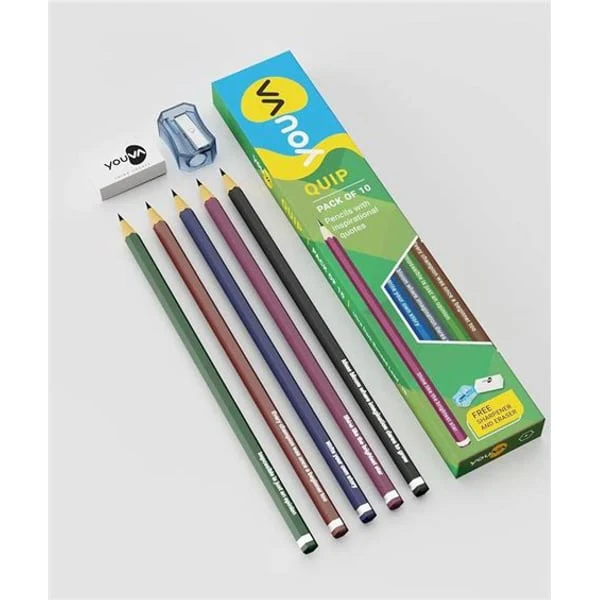 YOUVA YOUVA QUIP PENCILS 10PC ULTRA DARK product image