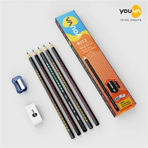 YOUVA YOUVA RITZ 2B PENCIL 10PC product image