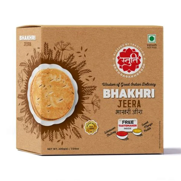 YUMMY YUMMY TUMMY JEERA BHAKHRI 200GM product image